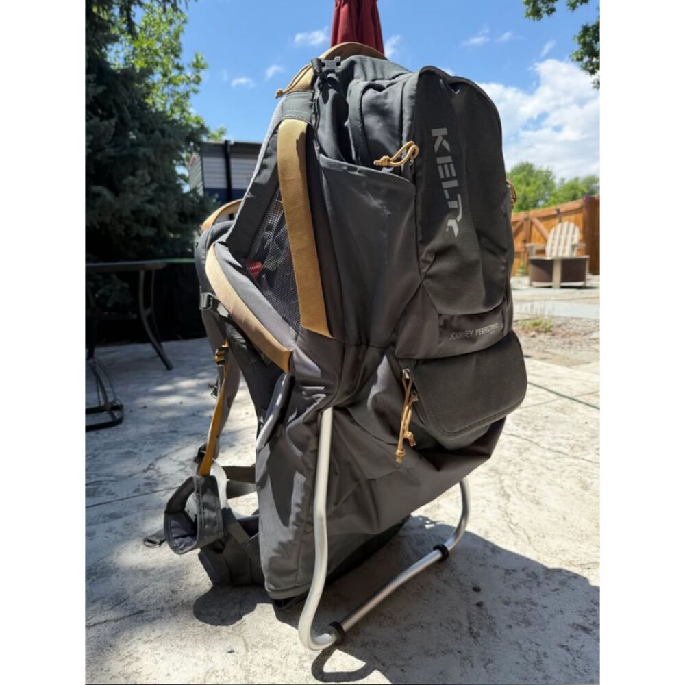 Kelty Journey PerfectFIT Elite Child Carrier - Dark Shadow color | Like new